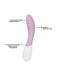 LELO - MONA Twist G-Spot Vibrator - Soft Pink