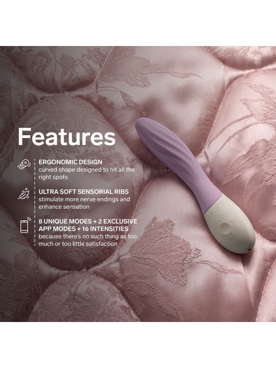 LELO - MONA Twist G-Spot Vibrator - Soft Pink