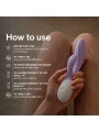 LELO - INA Twist Dual-Action Massager - Soft Pink