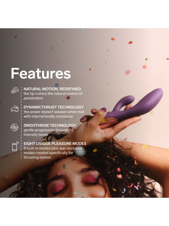 LELO - INA Thrust Dual-Action Massager - Purple Twilight