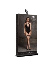 Le Désir - Metis XVI Body met Jarretels - Zwart