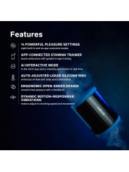 LELO - F2S Masturbator - Teal