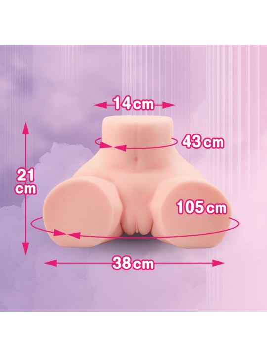 Seiraku Toys - Cherry Hyper Masturbator - Peach