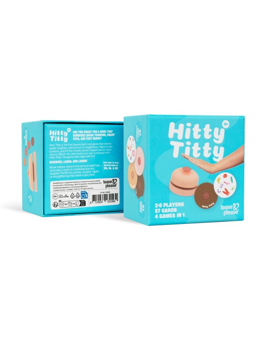 Tease & Please - Hitty Titty Card Game - Adult Game