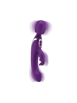 Easytoys Vibe - 2 in 1 Wand Vibrator - Purple