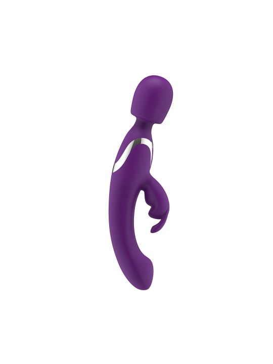 Easytoys Vibe - 2 in 1 Wand Vibrator - Paars