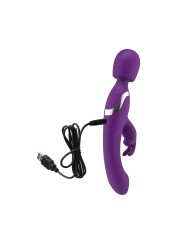 Easytoys Vibe - 2 in 1 Wand Vibrator - Paars