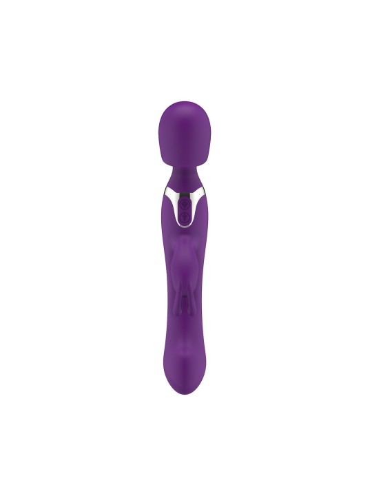Easytoys Vibe - 2 in 1 Wand Vibrator - Paars