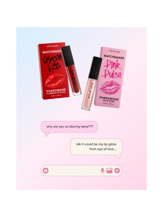 Eye of Love - Matchmaker Kiss Chemistry Lip Gloss - Crimson Kiss