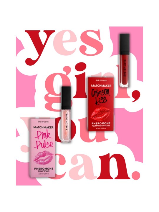 Eye of Love - Matchmaker Kiss Chemistry Lip Gloss - Crimson Kiss