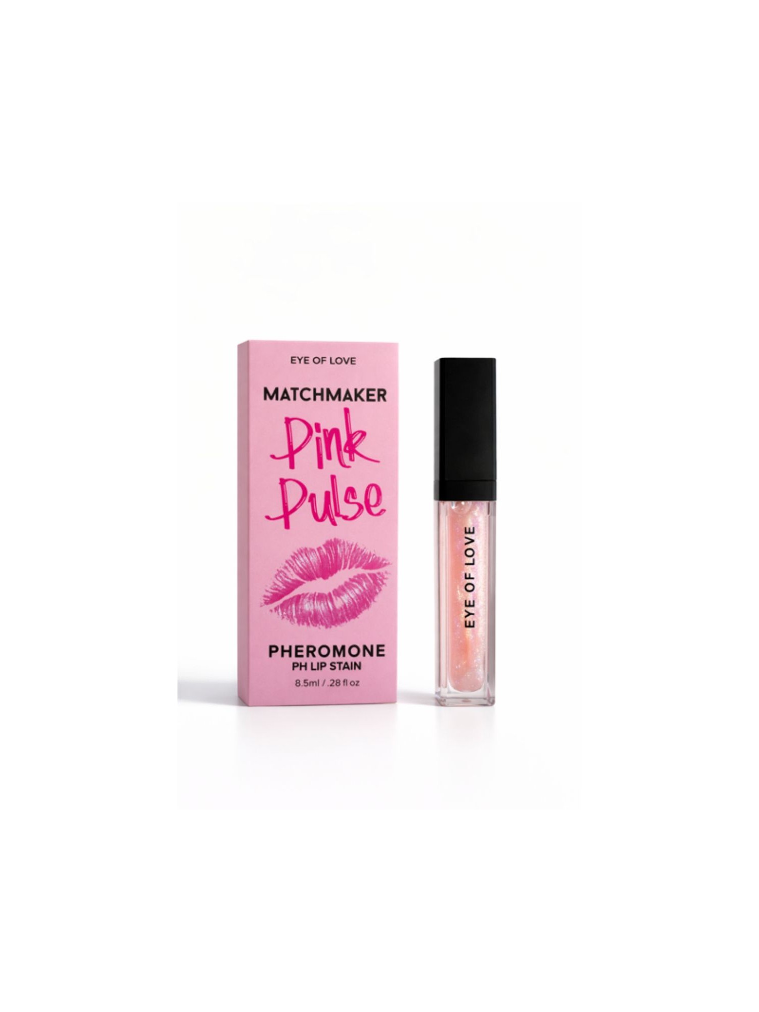 Eye of Love - Matchmaker Kiss Chemistry Lip Gloss - Pink Pulse