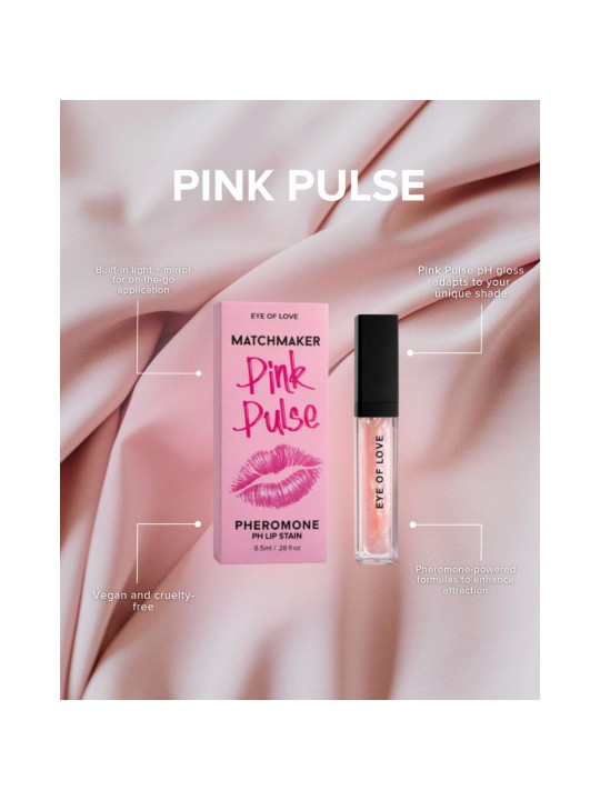 Eye of Love - Matchmaker Kiss Chemistry Lip Gloss - Pink Pulse
