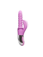 Good Vibes Only - 360° Rotating Thrusting Vibrator - Roze