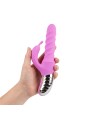 Good Vibes Only - 360° Rotating Thrusting Vibrator - Roze