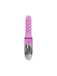 Good Vibes Only - 360° Rotating Thrusting Vibrator - Roze