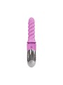 Good Vibes Only - 360° Rotating Thrusting Vibrator - Roze