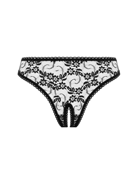 Christine - Crotchless Panties Tara - Black