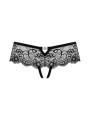 Christine - Crotchless Slip Sierra - Black