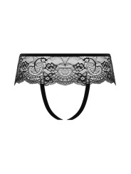 Christine - Crotchless Slip Sierra - Black