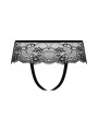 Christine - Crotchless Slip Sierra - Black