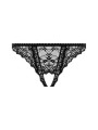 Christine - String Met Open Kruis Kylie - Zwart