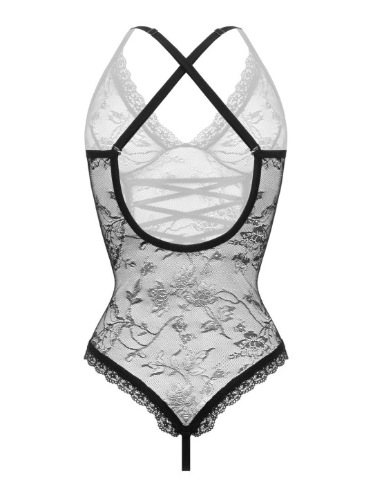Christine - Crotchless Body Aphrodite - Black