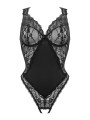 Christine - Crotchless Body Pixy - Black