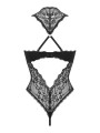 Christine - Crotchless Body Pixy - Black