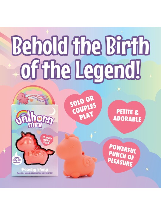 Unihorn - Mini Peachy Pony Vibrator