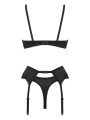 Christine - 3-pcs Open Bra Crotchless Slip Set Gush