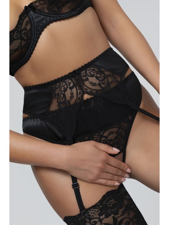 Christine - 3-pcs Open Bra Crotchless Slip Set Gush
