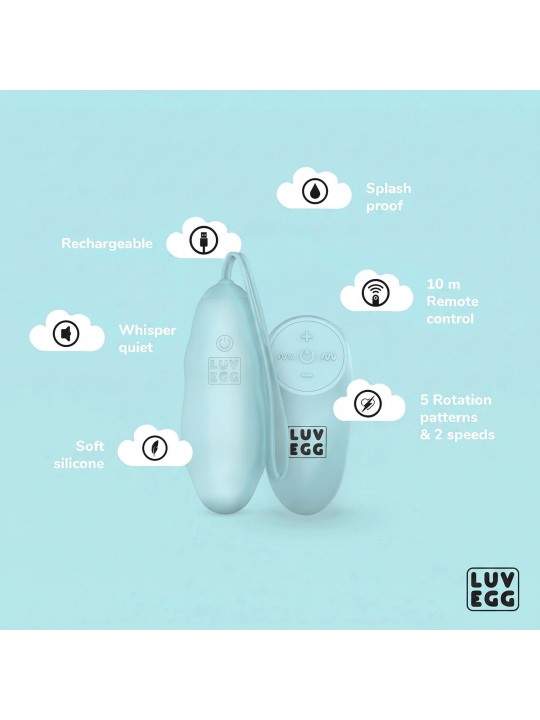LUV EGG - Rotating Luv Egg - Groen
