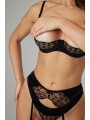 Christine - 3-Delige BH set Gush - Zwart