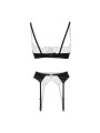Christine - 3-Delige BH set Gush - Zwart