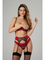 Christine - Bra-set 3 pc Gush - Red
