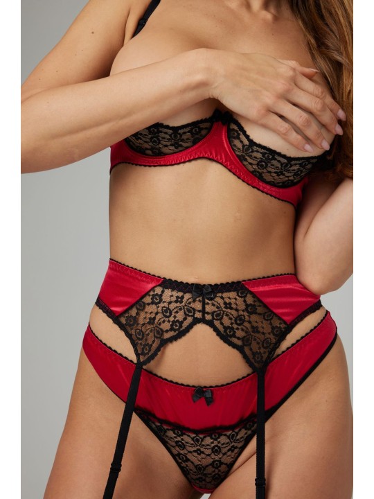 Christine - Bra-set 3 pc Gush - Red
