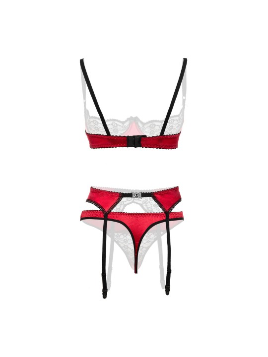 Christine - Bra-set 3 pc Gush - Red
