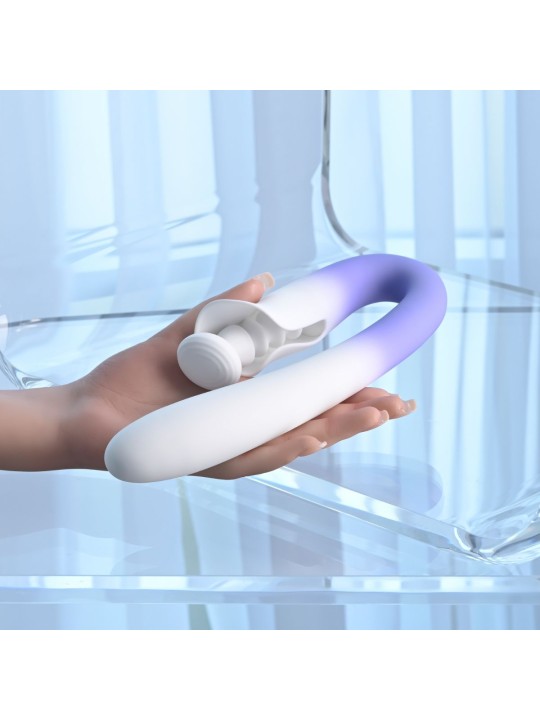 Evolved - Spring Loaded Multi Rabbit Vibrator - Paars