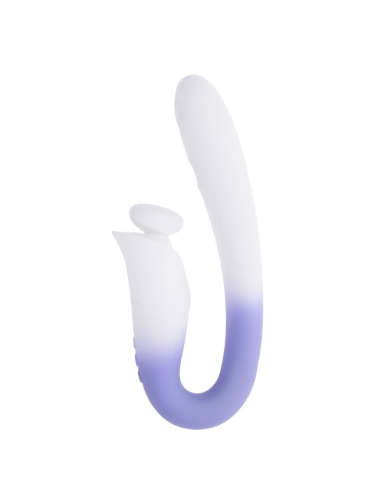 Evolved - Spring Loaded Multi Rabbit Vibrator - Paars