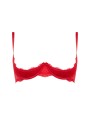 Christine - Kanten Kwart Cups BH Marzia - Rood