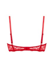 Christine - Kanten Kwart Cups BH Marzia - Rood