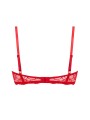 Christine - Kanten Kwart Cups BH Marzia - Rood