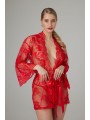 Christine - Kanten Kimono Graceful - Rood