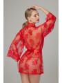 Christine - Kanten Kimono Graceful - Rood