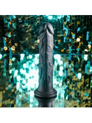 Evolved - Black Thunder Vibrating Dildo - 25 cm