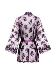 Christine - Kanten Kimono Graceful - Paars