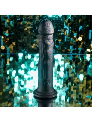 Evolved - Black Thunder Vibrating Dildo - 25 cm