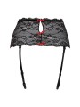 Christine - Lace suspenderbelt wide Marzia - Black