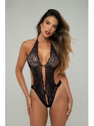 Christine - Open Crotch Body Basic Instinct - Black