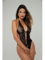 Christine - Open Crotch Body Basic Instinct - Black